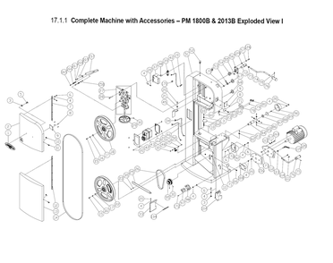 Part Location Diagram of 913841 Powermatic Set Screw