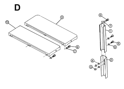 Part Location Diagram of 150929 Powermatic Lock Washer