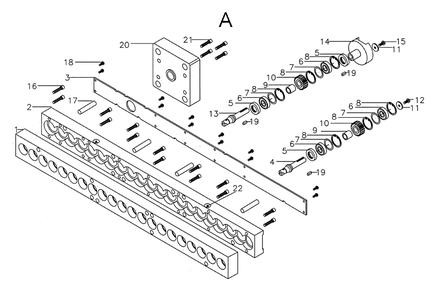 Part Location Diagram of 152612 Powermatic Socket Head Cap Screw