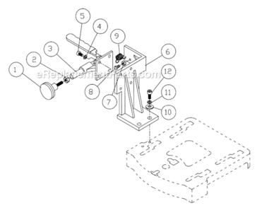 Brake_Assembly Diagram and Parts List for DS20 1791264 Powermatic Sander Polisher
