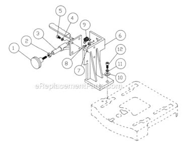 Part Location Diagram of TS-2311081 Jet Hex Nut
