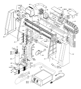Fig-0 Diagram and Parts List for 1797024K  Powermatic Boring Machine