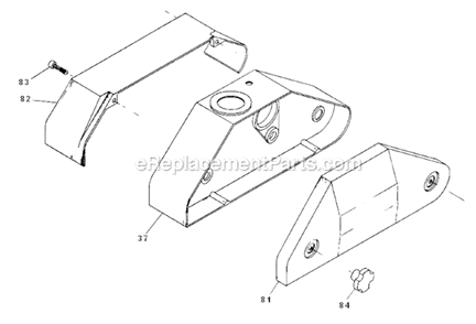 Page B Diagram and Parts List for PF34  Powermatic Power Feeder