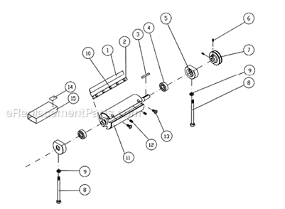 Part Location Diagram of PM9-PJ882-408 Powermatic BOLT
