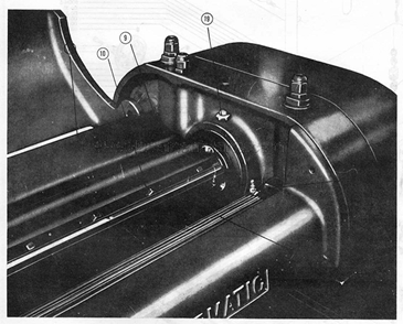 Page D Diagram and Parts List for PM100  Powermatic Planer Jointer