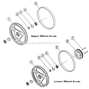Part Location Diagram of BB-6205LLU Powermatic Ball Bearing
