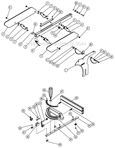 Page C Diagram and Parts List for PM2000 1791997 Powermatic Table Saw