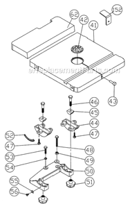 Page C Diagram and Parts List for PWBS-14CS 1791216K Powermatic Band Saw