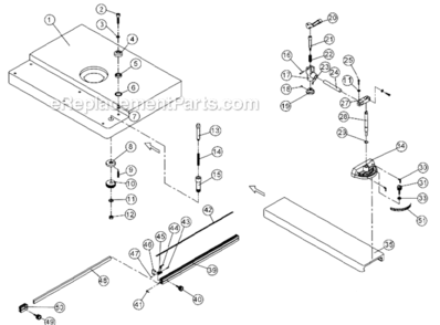 Part Location Diagram of TS-1481061 Powermatic Hex Cap Screw
