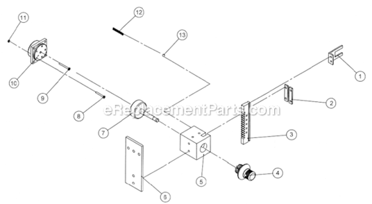 Speed_Indicator Diagram and Parts List for TS29 1791284 Powermatic Shaper
