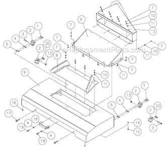 Part Location Diagram of TS-1505111 Powermatic Socket Head Cap Screw