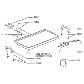 Replacement Parts Diagram and Parts List for 07031  Presto Miscellaneous