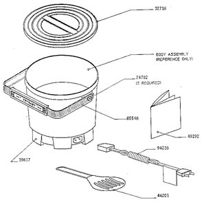 Part Location Diagram of 94235 Presto Cord