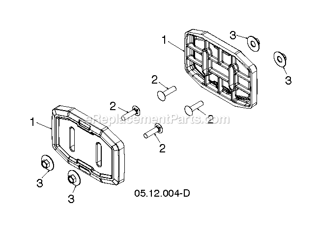 Auger Housing And Impeller 5 Diagram and Parts List for DST30 (96192010801)(2019-04) RedMax Snow Blower