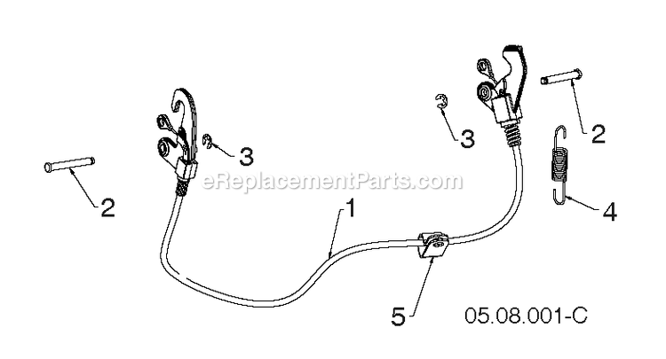 Control Panel And Discharge Chute 10 Diagram and Parts List for DST30 (96192010801)(2019-04) RedMax Snow Blower