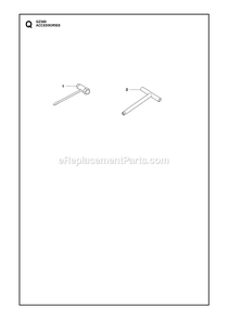 Part Location Diagram of 579312801 Husqvarna Spring