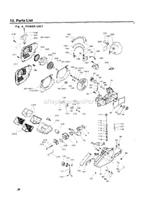 Engine 2 Diagram and Parts List for G561AVS 000001 AND UP RedMax Chainsaw
