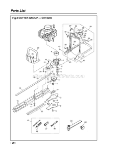 Part Location Diagram of 5154089-01 RedMax Gasket
