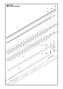 Part Location Diagram of 504089501 Husqvarna Locking Button