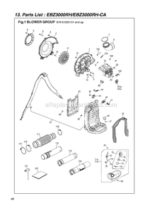Part Location Diagram of 510963701 RedMax Label.Sound