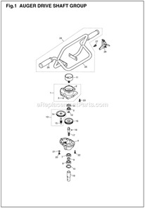 Part Location Diagram of 5141200-01 RedMax Spacer