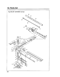 Part Location Diagram of 5123171-01 RedMax Tank-A