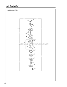 Part Location Diagram of 5210481-01 RedMax Bolt