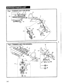 Part Location Diagram of 5740463-01 RedMax Trimmer Head