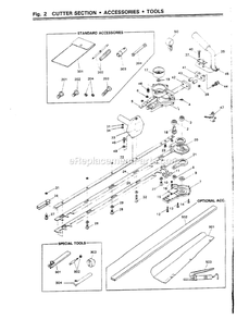 Part Location Diagram of 5104692-01 RedMax Screw