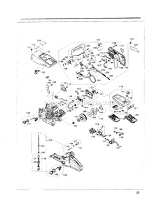 Engine 2 Diagram and Parts List for G455AVS 918747 AND UP RedMax Chainsaw