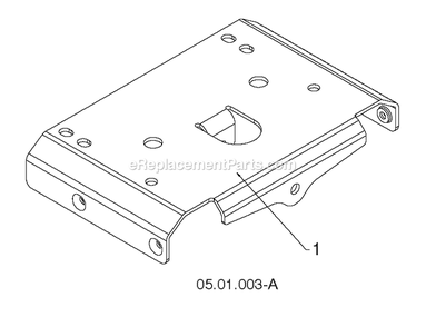 Chassis, Engine And Pulleys 1 Diagram and Parts List for DST30 (96192010801)(2019-04) RedMax Snow Blower