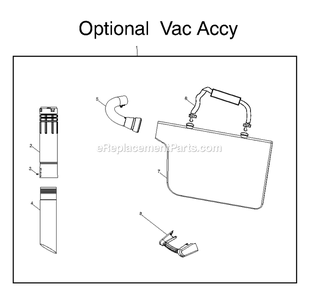 Part Location Diagram of 575533207 Husqvarna Assy outer scroll vac