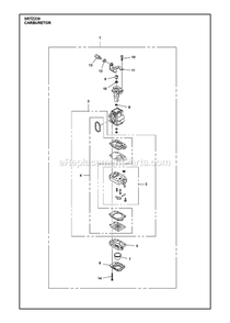 Part Location Diagram of 577633001 Husqvarna Air Filter