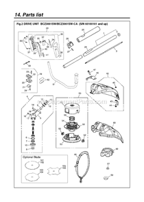 Part Location Diagram of 576045301 Husqvarna HANDLE COMPLETE