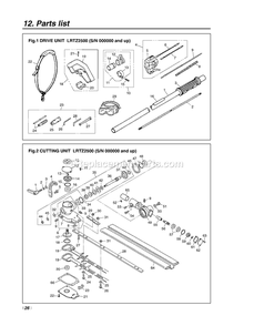 Part Location Diagram of 5218030-01 RedMax Pipe-Comp