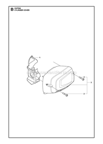 Carburetor And Air Filter Diagram and Parts List for CHTZ60  RedMax Hedge Trimmer