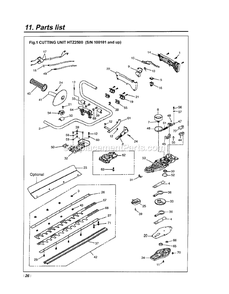 Part Location Diagram of 5153814-01 RedMax Valvecase-(F)
