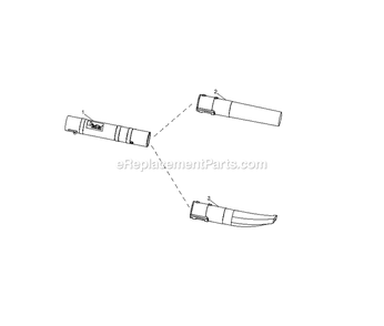 Accessories Diagram and Parts List for HB281  RedMax Leaf Blower / Vacuum
