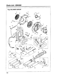Part Location Diagram of 513688001 RedMax Muffler