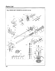 Part Location Diagram of 5142338-01 RedMax Bolt