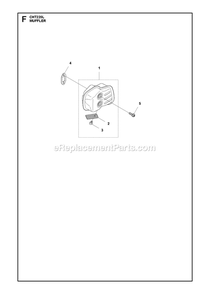 Cylinder Piston Diagram and Parts List for CHT220L  RedMax Hedge Trimmer