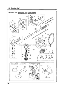 Part Location Diagram of 5125691-01 RedMax Bearing