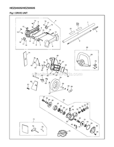 Part Location Diagram of 5292577-01 RedMax Body