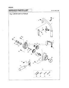 Part Location Diagram of 5152218-01 RedMax Spanner