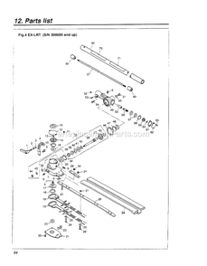 Part Location Diagram of 521339401 RedMax Screw