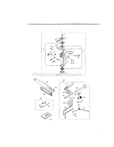 Carburetor Diagram and Parts List for G455AVS 104866 - 918746 RedMax Chainsaw
