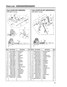 Engine Diagram and Parts List for EBZ5000 50100000 AND UP RedMax Leaf Blower / Vacuum