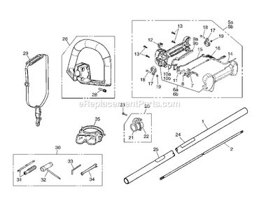 Drive Diagram and Parts List for SRTZ2460F (00100101 AND UP)(2012-08) RedMax Hedge Trimmer