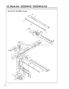 Part Location Diagram of 5216510-01 RedMax Grip