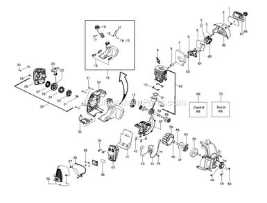 Part Location Diagram of 574354801 Husqvarna Kit decal